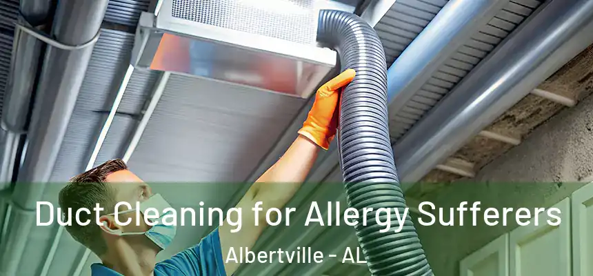  Duct Cleaning for Allergy Sufferers Albertville - AL
