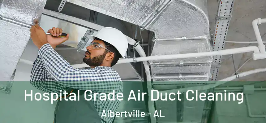 Hospital Grade Air Duct Cleaning Albertville - AL